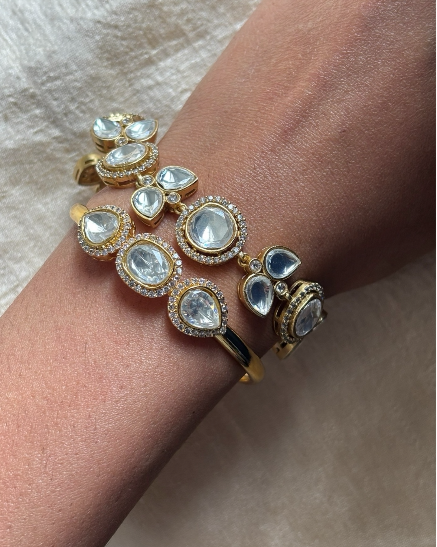 Priyamvada Kundan Bracelet