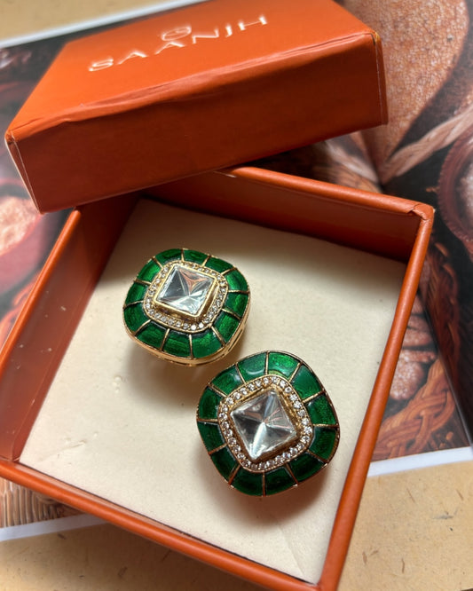 Heena Kundan Studs