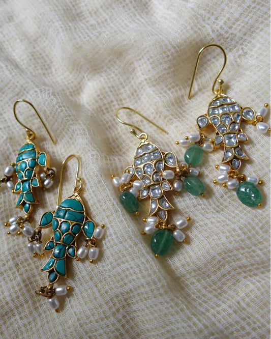 Ivory Mitsya drop earrings