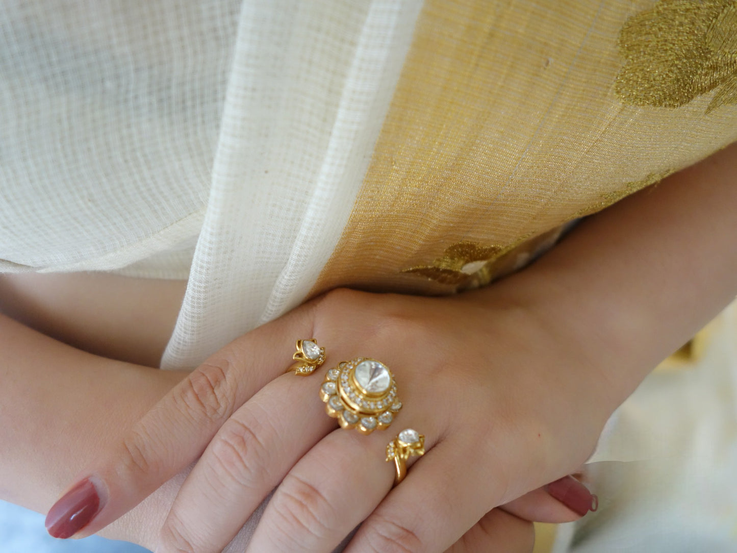 Neha Kundan Ring