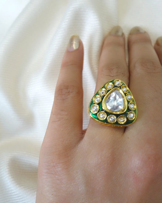 Ishani Kundan Meena Ring