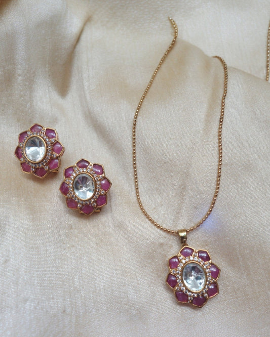 Rani Pendant Set with Studs