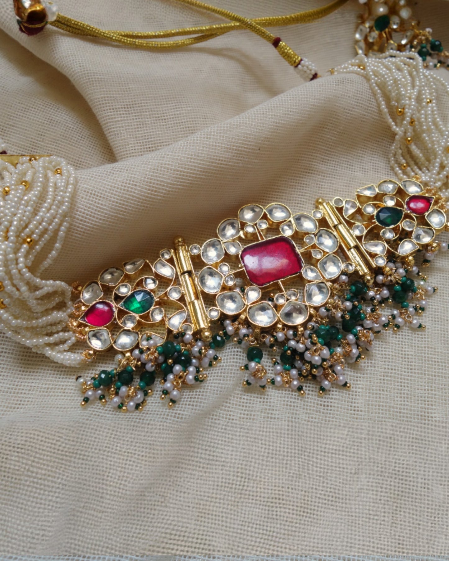 Indira Kundan Choker Set