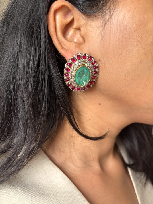 Esha Ruby Studs