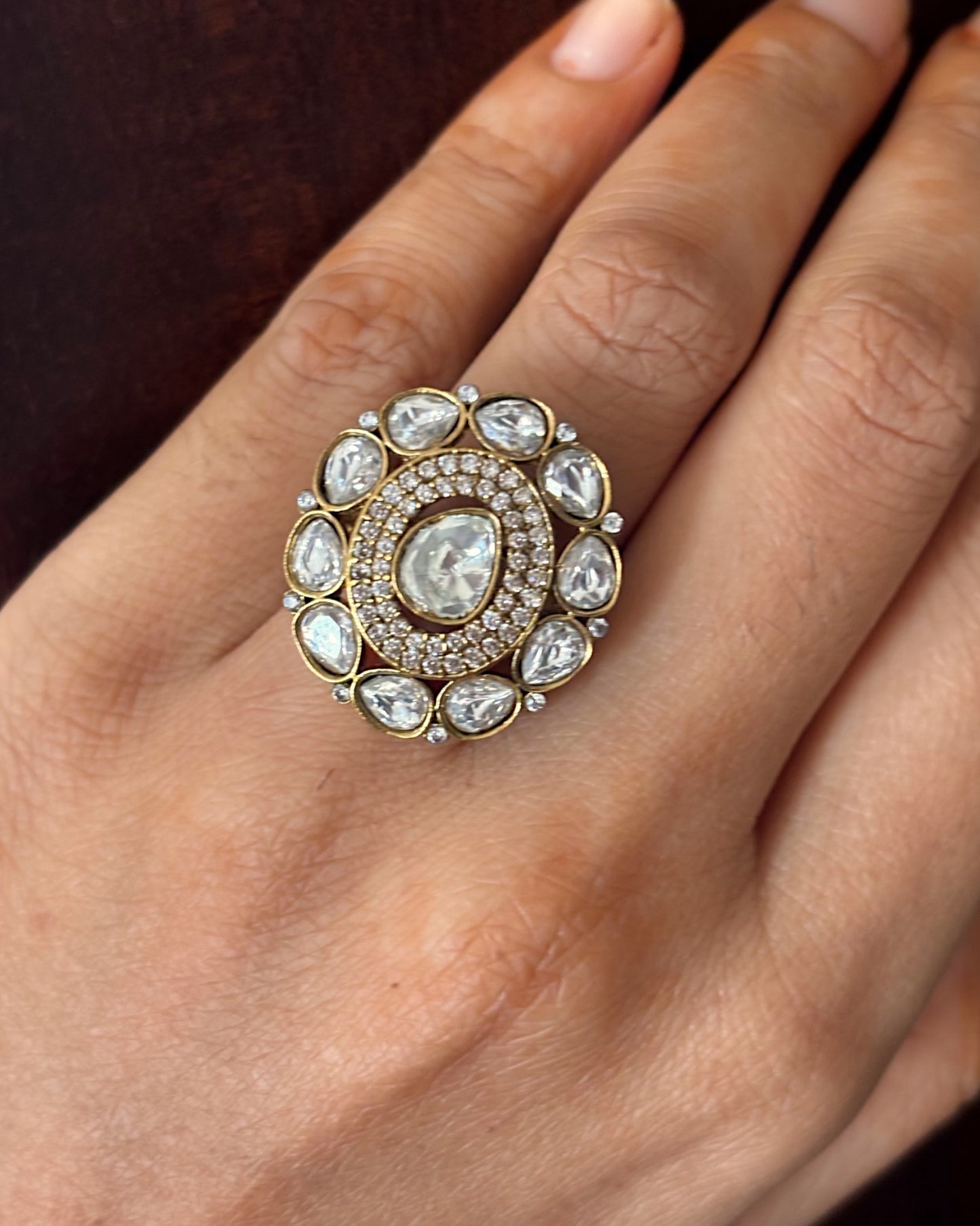 Siya Kundan Ring