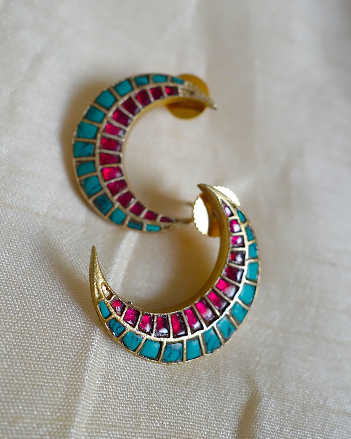 Chaand Kundan Studs