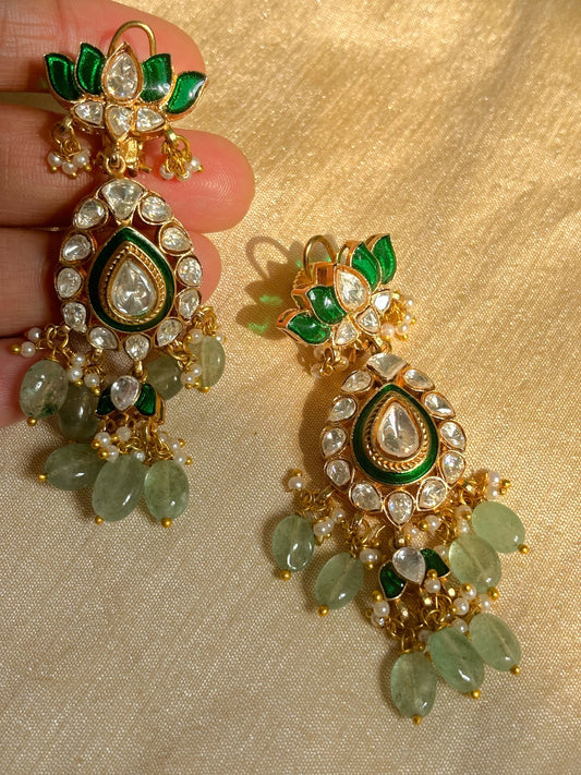 Padma Kundan Earrings
