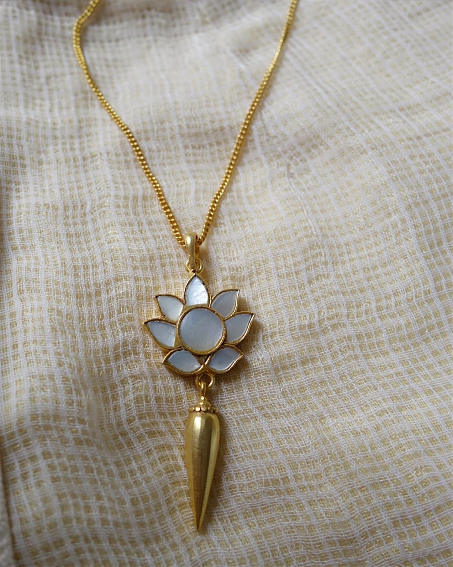 Lotus bloom Neckpiece