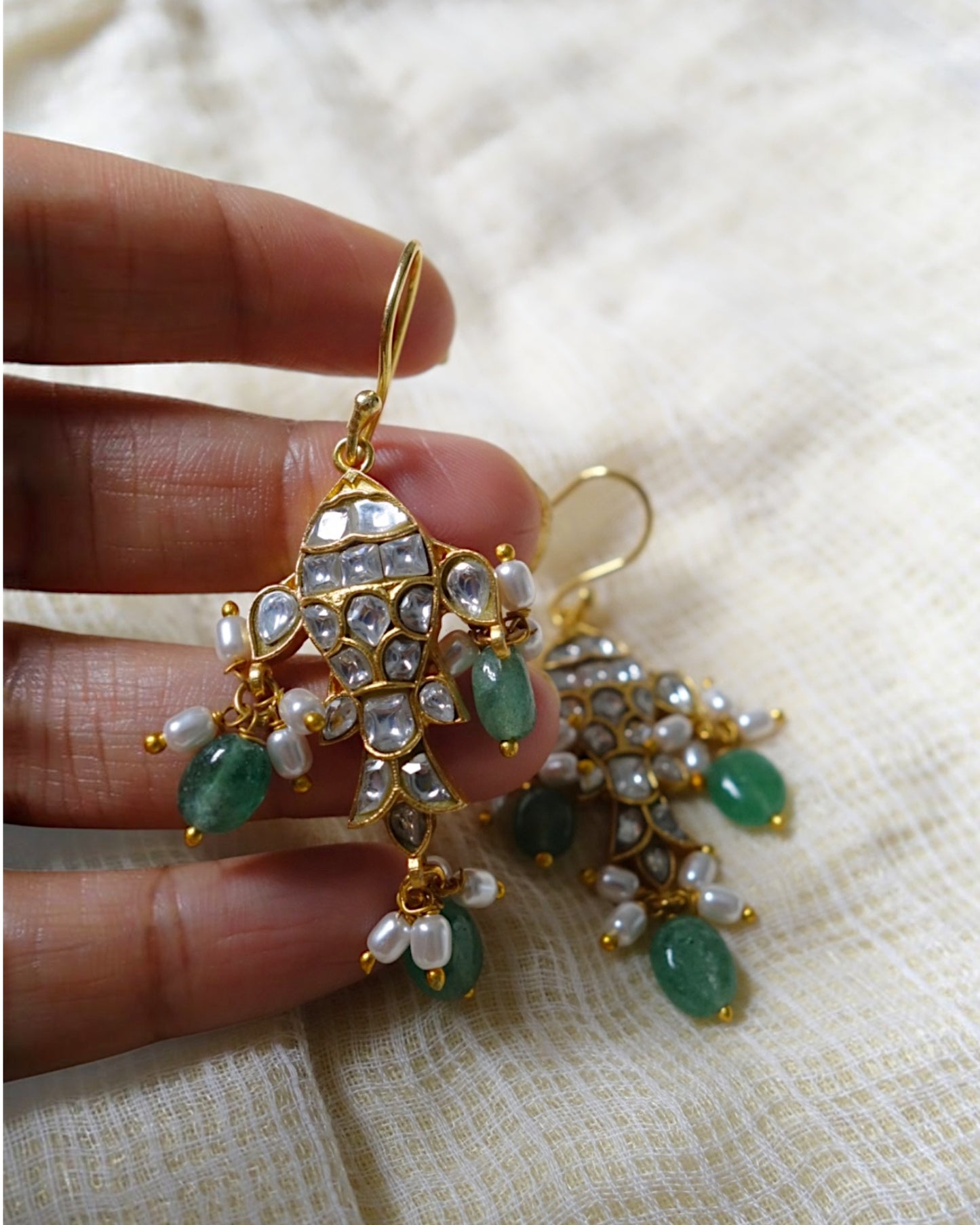 Ivory Mitsya drop earrings