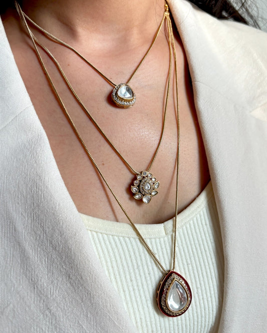 Rumani Layered Chains with studs