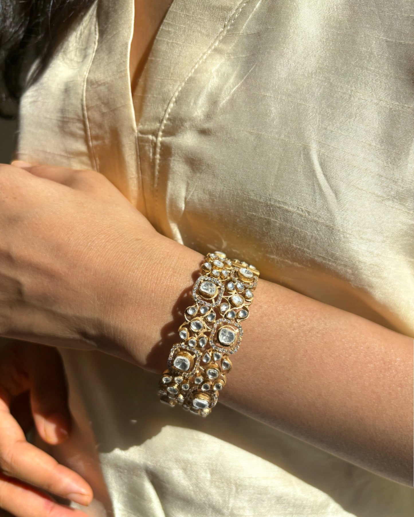 Bhoomi Kundan Bracelet