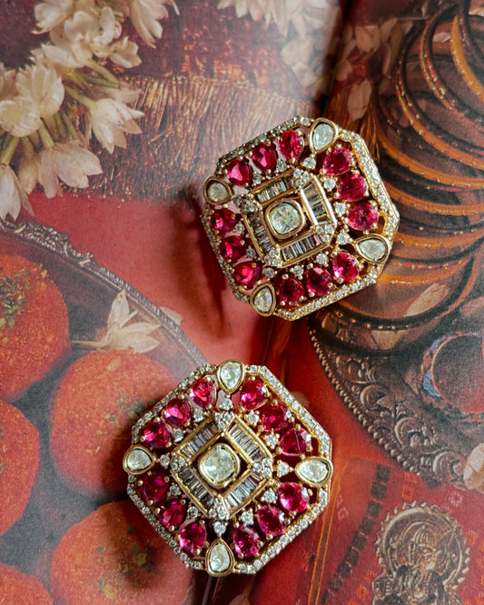 Yasha Ruby Studs