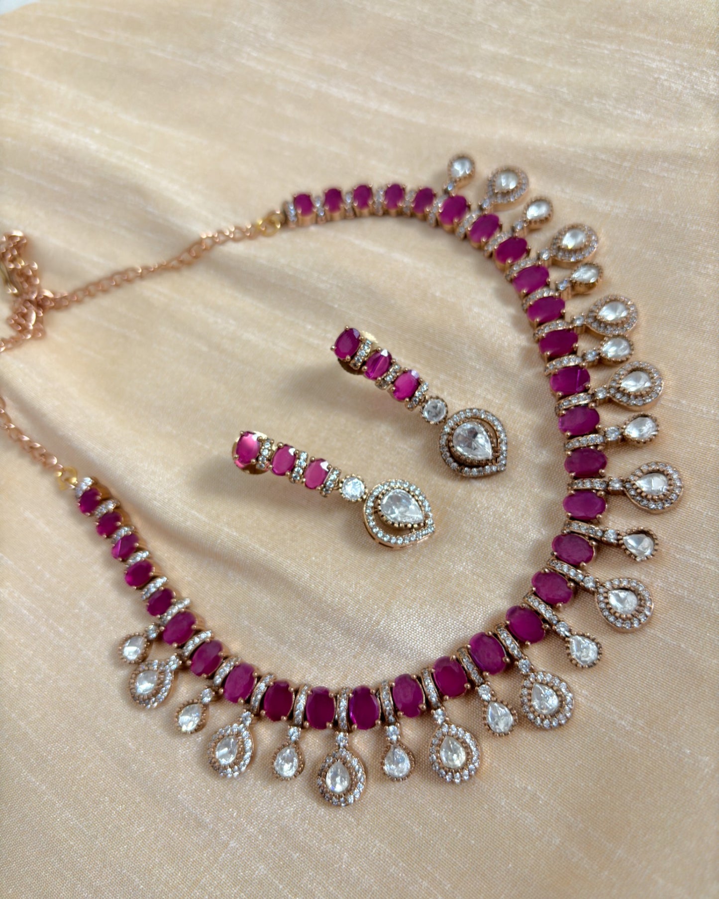 Rasa Ruby Necklace Set