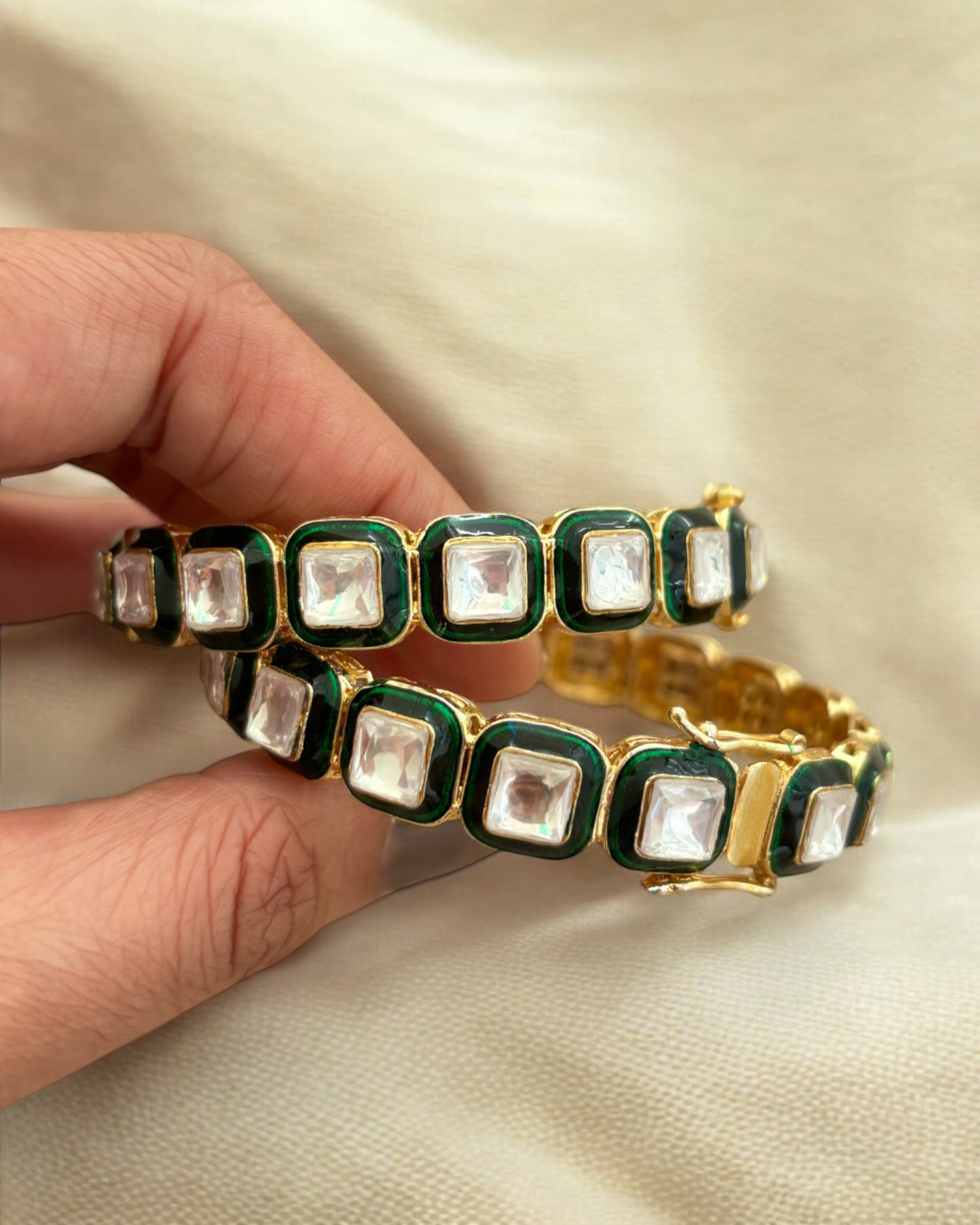 Chakod Kundan Bangles