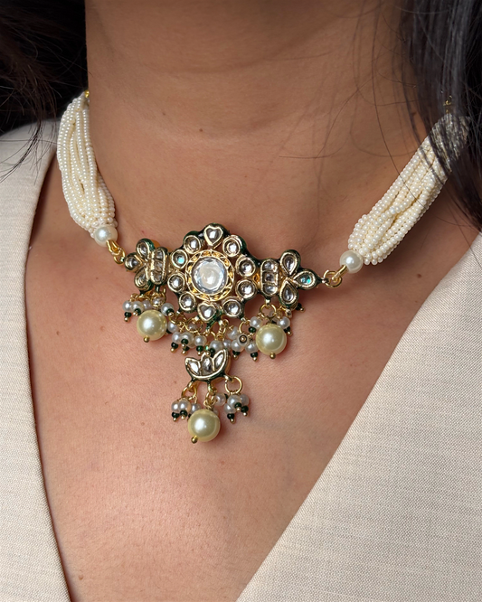 Manjari Kundan Choker set