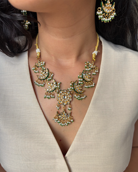 Kusum Kundan Necklace set
